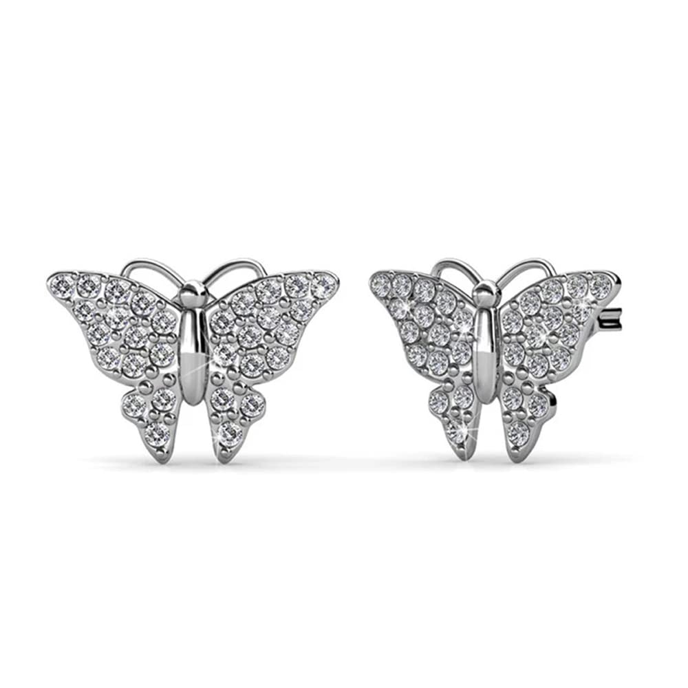 See full amazon price history chart for Shining Diva Fashion Latest Stylish Austrian Crystal Small Butterfly Stud Earrings for Women and Girls (14620er) Shining Diva Fashion Latest Stylish Austrian Crystal Small Butterfly Stud Earrings for Women and Girls (14620er) (B0B8X6TZC4) Amazon Price History, Amazon Price Tracker