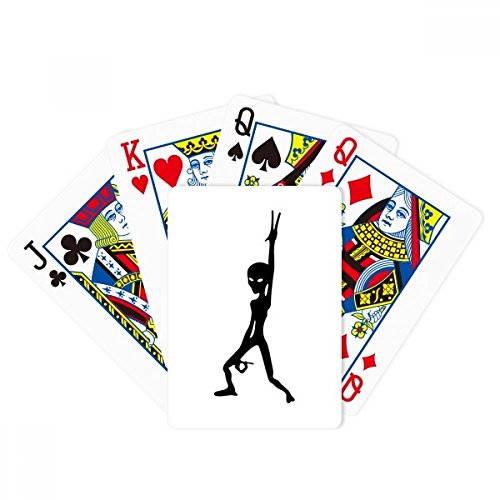 Universo y Espacio Alien Poker Jugando Magic Card Fun Juego de mesa