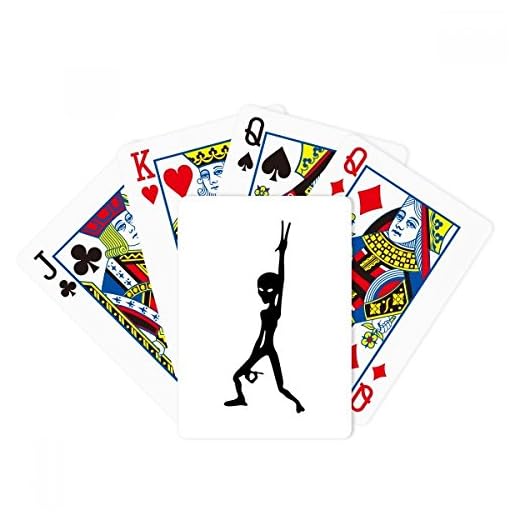 Universo y Espacio Alien Poker Jugando Magic Card Fun Juego de mesa