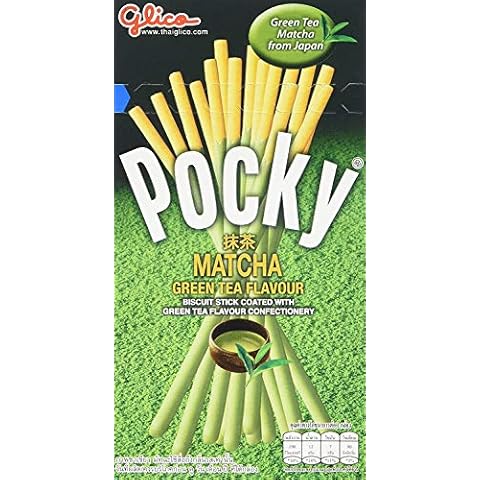 Glico pocky matcha green tea flavour 39 g. (pack of 2) Cover