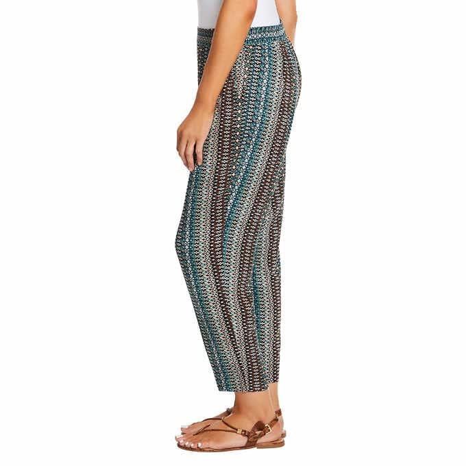 Jessica Simpson Womens Printed Pull-on Pant,Geo Fusion,Large3