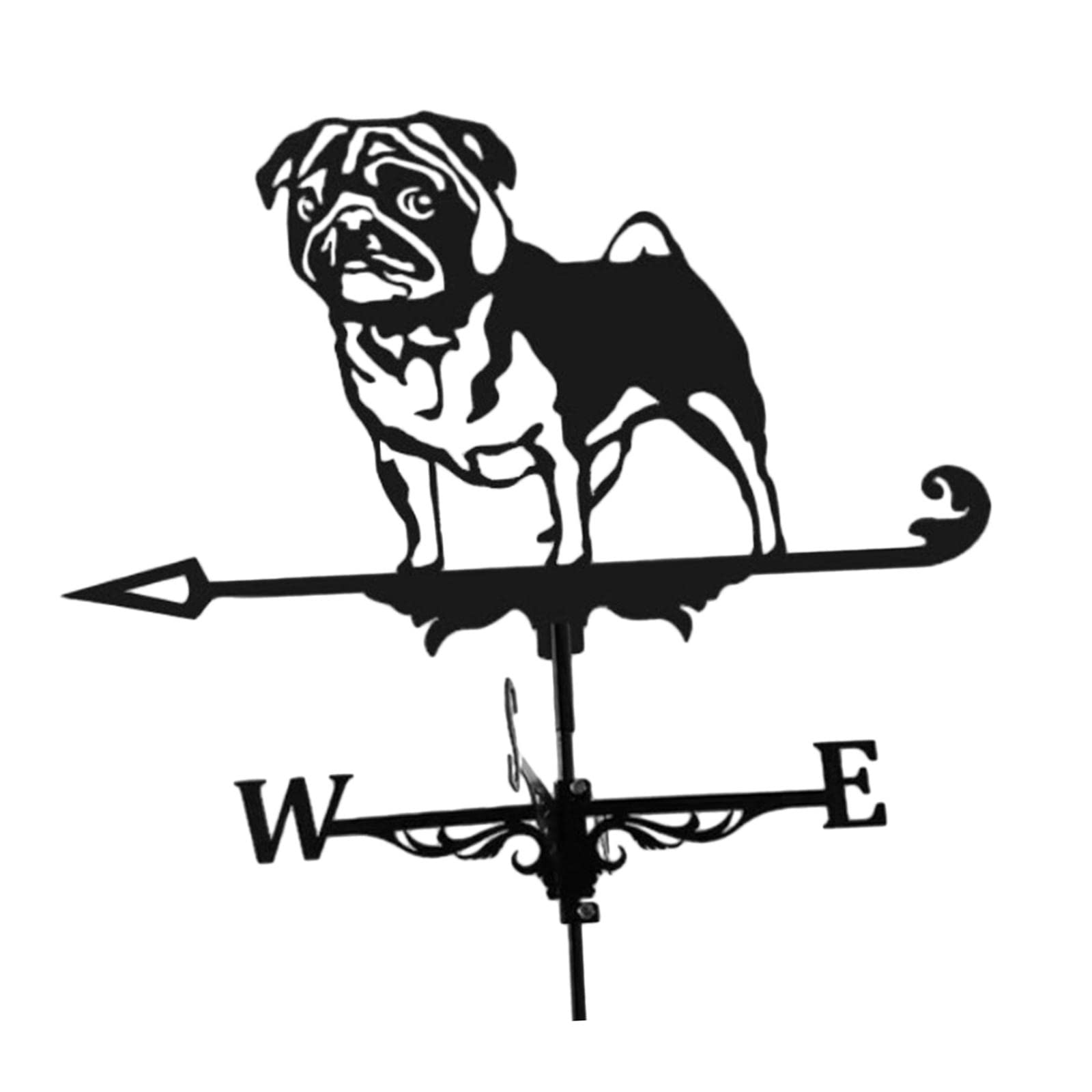 Weather Vane Farm Retro Weather Vane Wind Direction Indicator Puppy-image-22