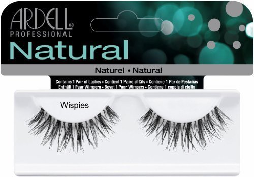 Preisvergleich Produktbild Ardell Invisibands False Eyelashes - Wispies Black (Pack of 4) by Ardell