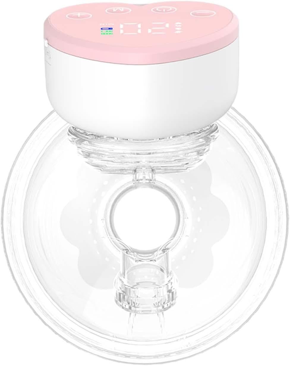 Hands Electric Breast Pump, Adjustable Convenient for Breastfeeding, 48 Settings, 4 Modes, 12 Levels of Suction, Wearable Electric Breast Pump, Nursing