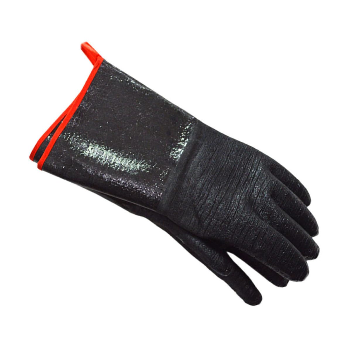 Guantes de Cocina Resistentes al Calor Impermeables de Neopreno Negro