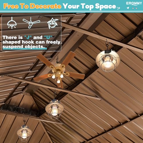 EROMMY-12-x-18-Hardtop-Gazebo-Aluminum-Frame-Gazebos-with-Galvanized-Steel-Double-Roof-Permanent-Outdoor-Metal-Pavilion-with-Curtain-and-Netting-for-Patio-Lawn-Deck EROMMY 12 x 18 Hardtop Gazebo Aluminum Frame Gazebos with Galvanized Steel Double Roof Permanent Outdoor Metal Pavilion with Curtain and Netting for Patio Lawn Deck