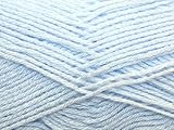 Marque : Stylecraft Stylecraft spéciale pour bébés de laine à tricoter 4 plis 1232 Bleu clair – par 100 gram Boule
