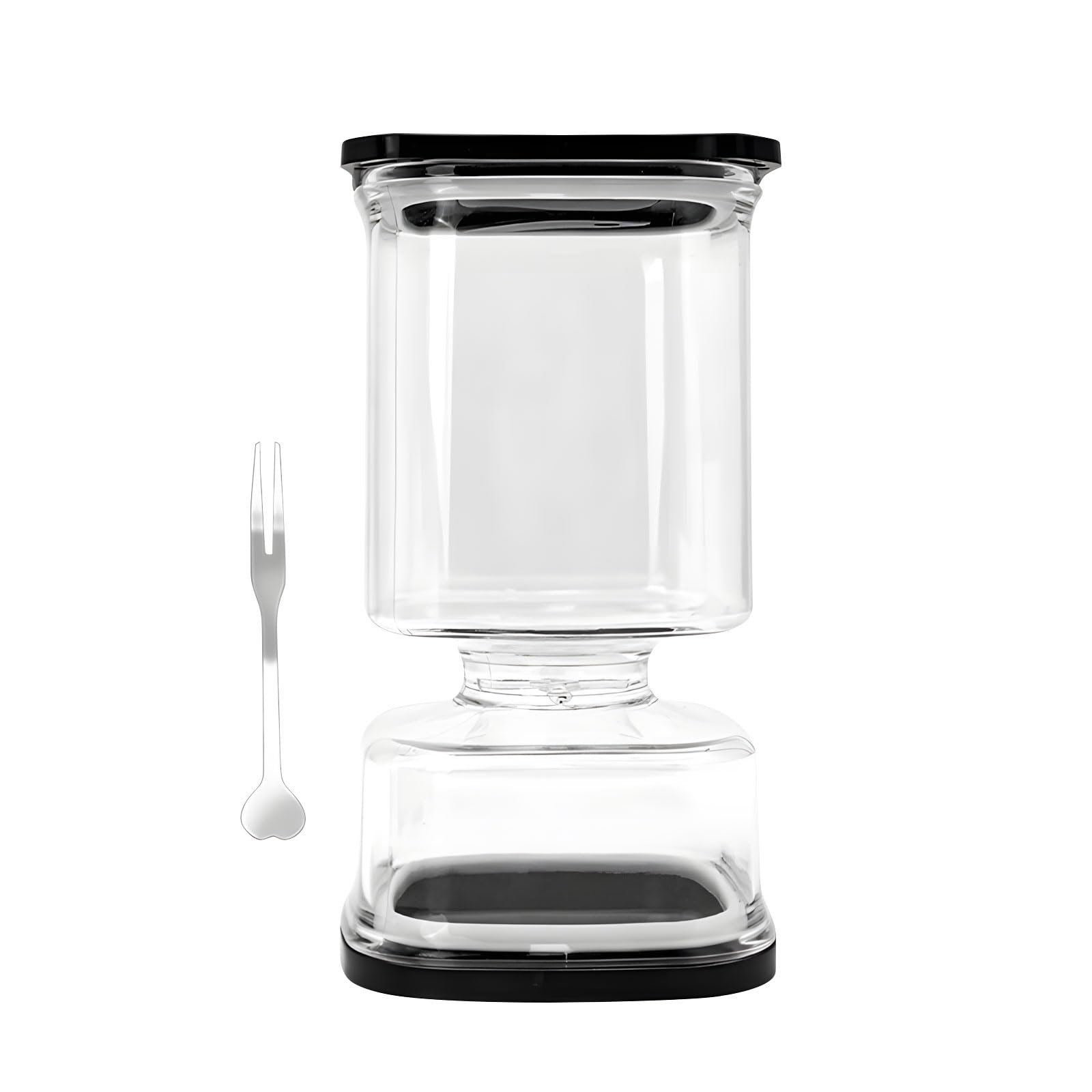 Kalttoy Large 34 Fluidounce Square Preserve Container Equipped Constructed in Fork Escape Immune Plan Flexible for Kitchen Storage Home Jar
