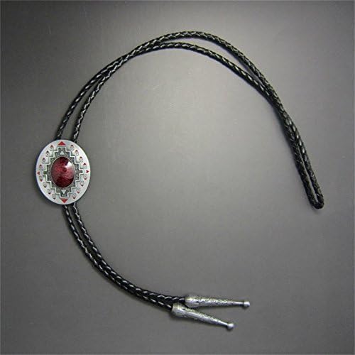 Western Wildlife Cowboy Cowgirl Bolo Tie - Real Leather, Mix Style Choice, Lead & Nickel Free