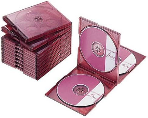 エレコム ELECOM CMF-CD02RD CD/DVD Case