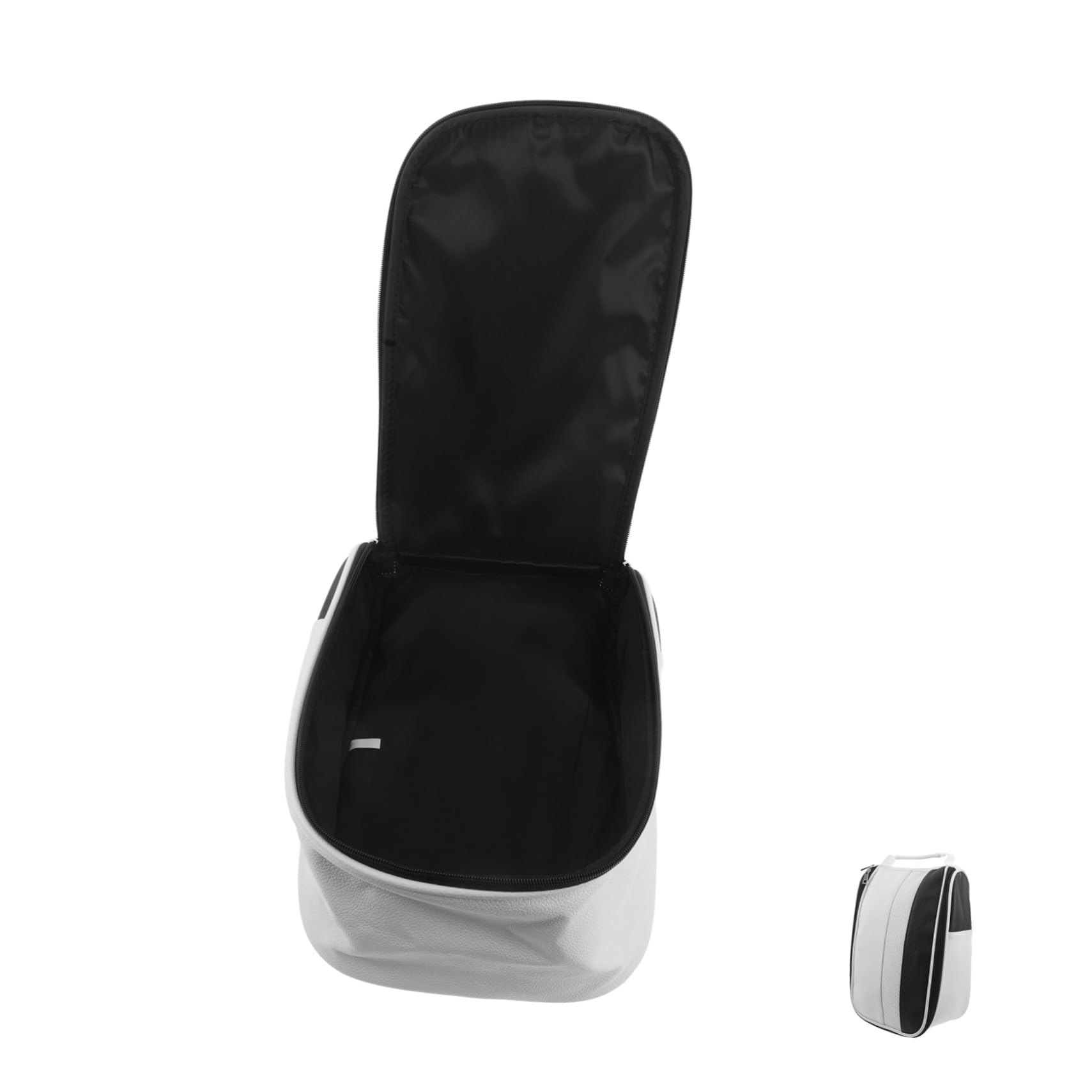 Borsa Scarpe Pelle Sintetica con Cerniera e Maniglia Tracolla Organizer Traspirante per Scarpe Viaggio Protezione Polvere per Golf Escursionismo e Corsa
