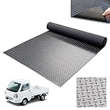 軽トラック 荷台マット 3mm 軽トラ トラックマット 屋外 幅140cm 長さ201cm 10kg トラックゴムシート ゴムマット 車 業務用