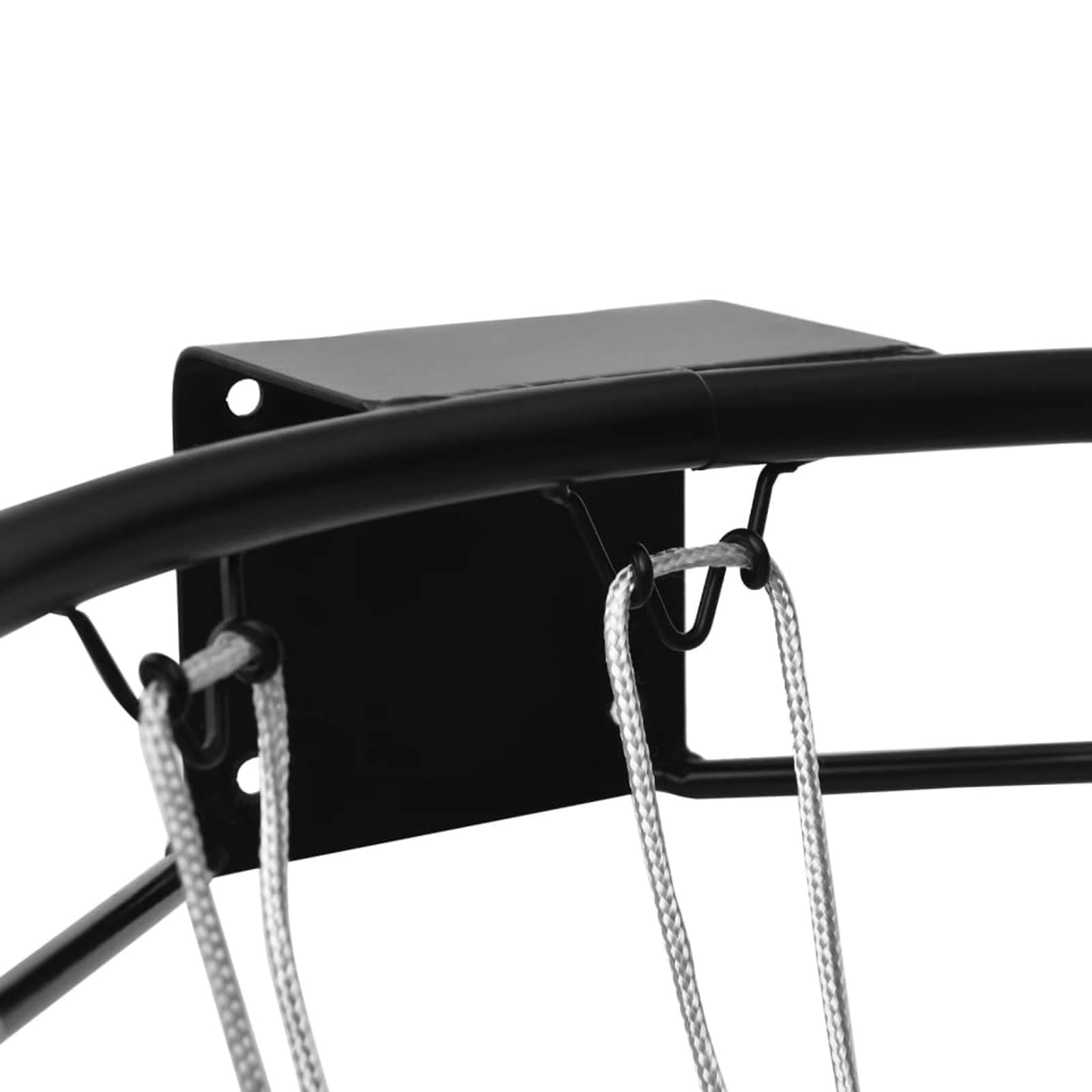 ShGaxin Canestro da Basket Nero 45 cm Acciaio,Articoli Sportivi,Sport,Basket,Parti e Accessori canestro Basket,Cerchi da basket-93659