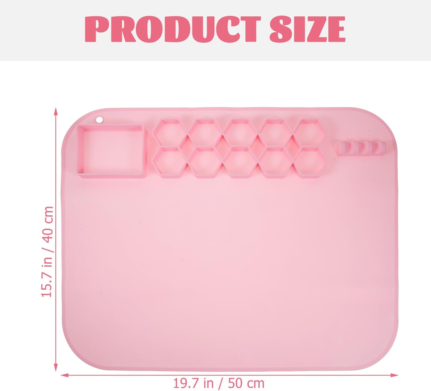Silicone Painting Mat for Children, Foldable Non Stick Craft Pad