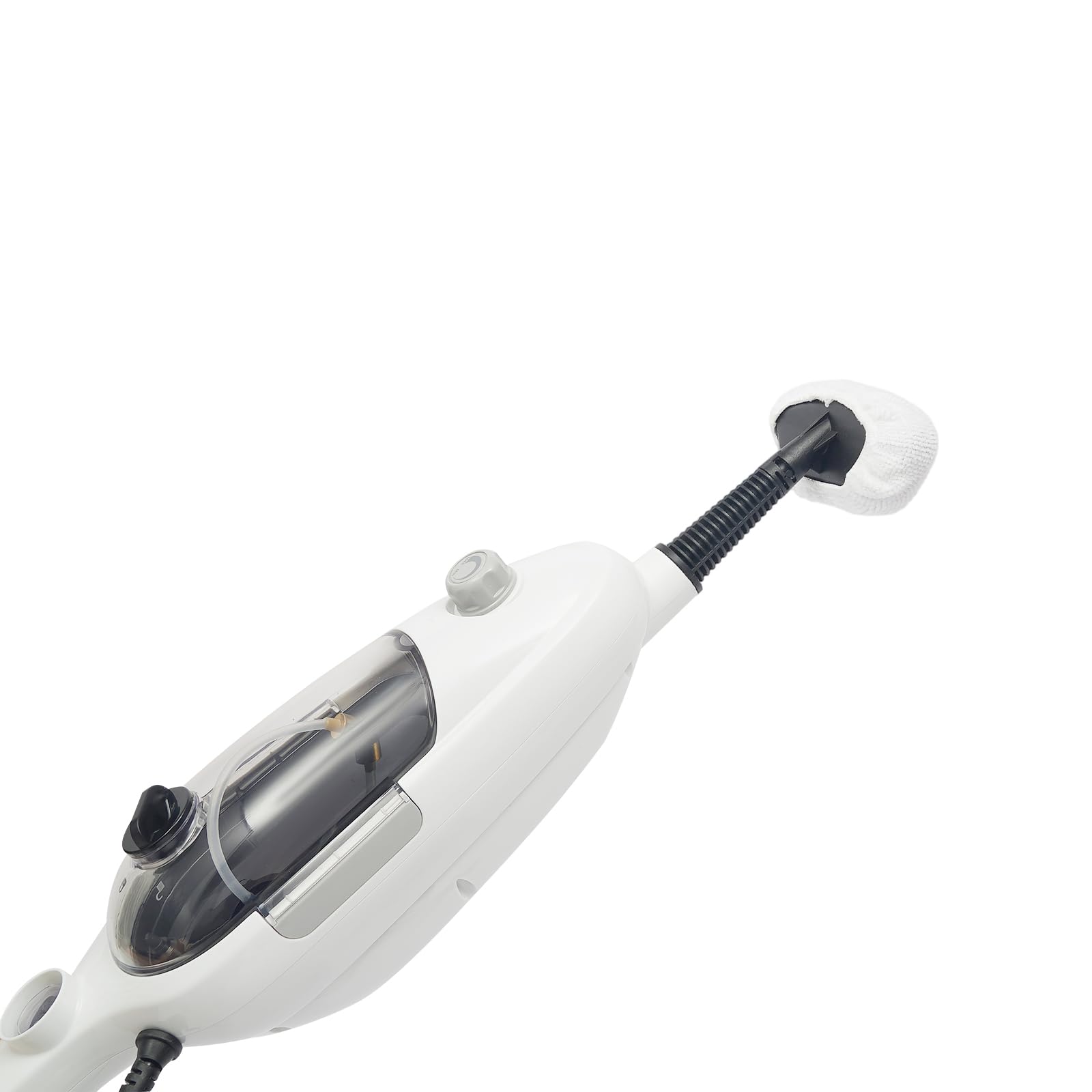 Steamclean 10 w 1 myjka parowa, wielofunkcyjna, ręczna myjka parowa, 1300 W, urządzenie ręczne i mop parowy, dysza i poszewka z mikrofibry, zbiornik na wodę 300 ml, przewód zasilający 4,5 m