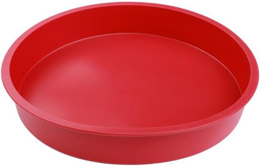 Platinum Silicone Non-Stick Baking Tin Cake Siliwelt 0117 Weinrot Diameter 26 cm