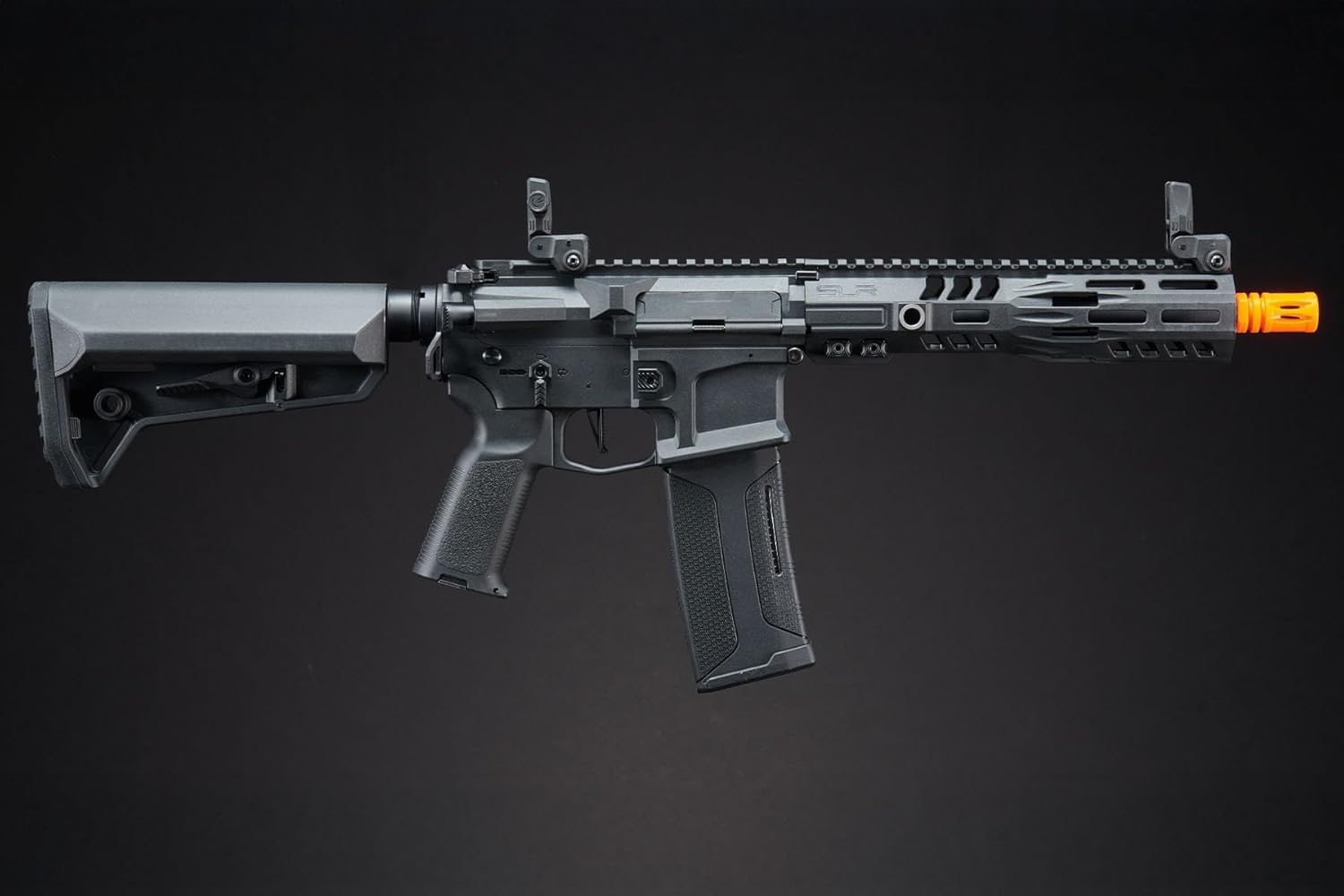 Lancer Tactical Gen 4 Gate Aster II SLR SD Full Steel Left/Right Hand Airsoft Gun Programmable Trigger & Mosfet (Bluetooth)- 9''