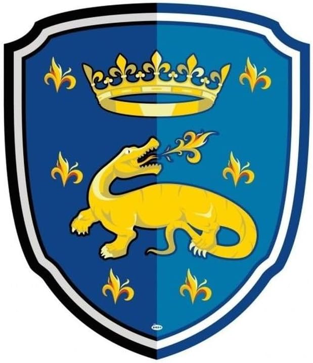 Papo - Salamander Shield Toy for Kids - Ages 3+ - Foam Weapon Collection - Creative Play Fantasy Chivalry - Gift Idea Toy for Girls and Boys