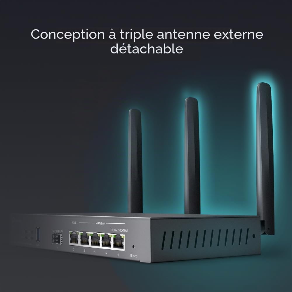 TP-LINK Omada ER706W V1 - Router wireless Switch a 4 porte