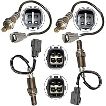 4Pcs Upstream and Downstream Oxygen O2 Sensors Compatible with Toyota 2007 2006 2005 Sequoia,2006 2005 Tundra,for 2007 2006 Toyota Land Cruiser Lexus Lx470 V8 4.7L 02 Sensor 234-9051 234-4260