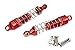 C32122RED Alloy Machined Rear Shocks (2) for Losi 1/18 Mini-T 2.0 (L=70mm)