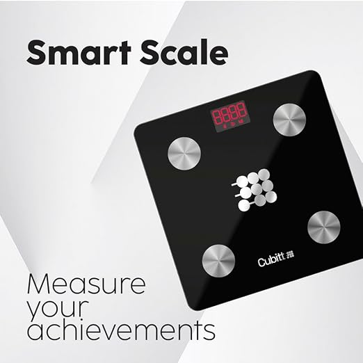 Báscula Digital Inteligente Cubitt con Bluetooth - Gris miniatura 8