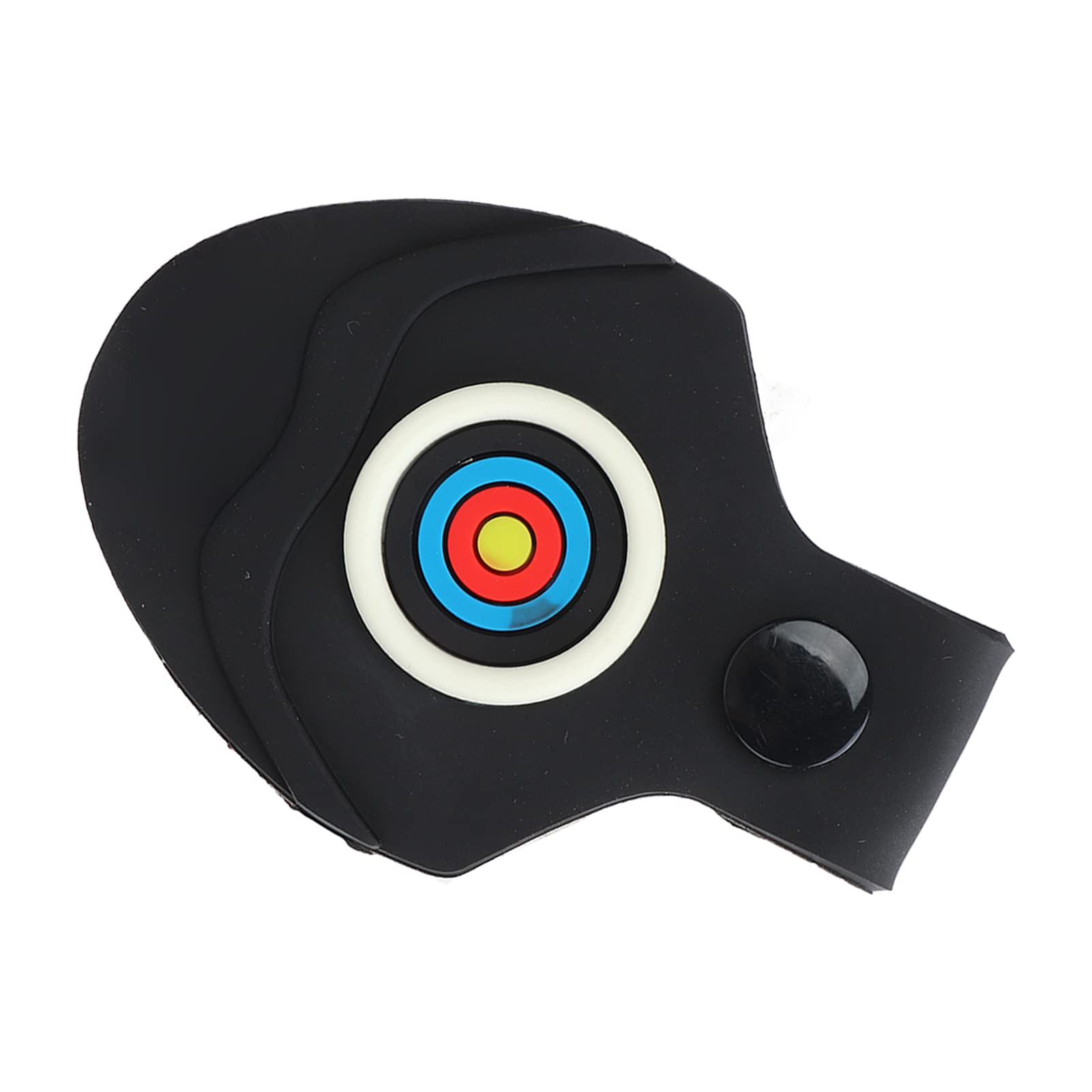 Rubber Bow Archery Pad, Safe Lightweight Archery Break Rubber Pad PVC Button Design for Hunting