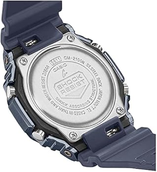Casio G-Shock Erkek Mavi Saat GM-2100N-2AER, Mavi, GM-2100N-2AER