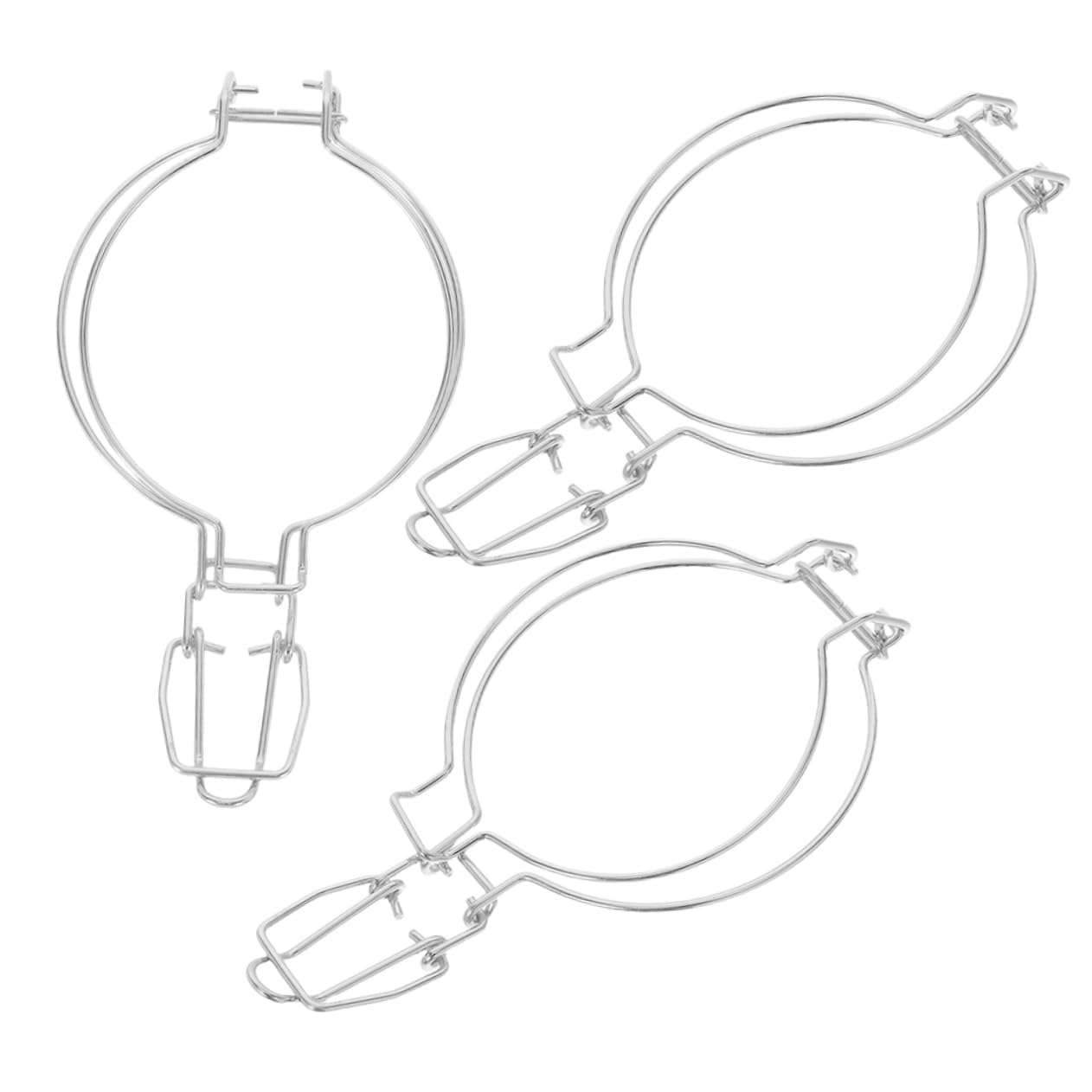 3pcs Wire Clamp for Mason Jars Versatile Glass Jar Sealing Accessories for Honey and Food Storage Containers Compact and Stylish Design for Home and Kitchen