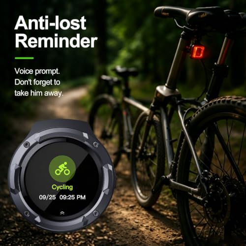 Image of YCV Bike GPS Computer for Cycling, Wireless Navigation, IP69K Waterproof, Long Battery Life (11+ Hours), USB Magnetic Charging, DIY Wallpaper, Handlebar Mount /Glove Friendly, Moto /Road /MTB /E-Bike Use