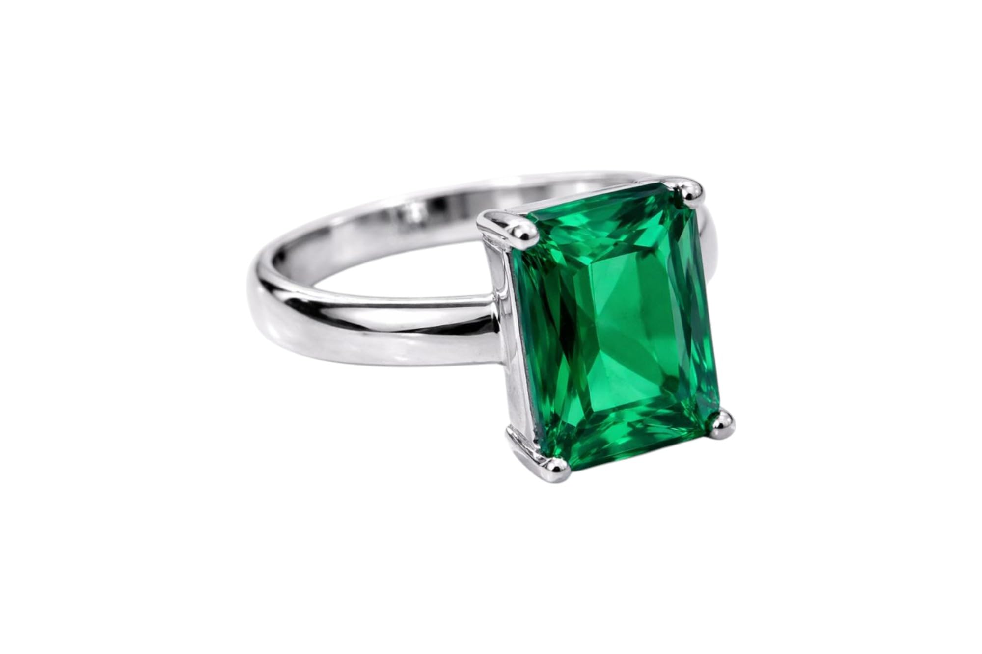 7.25 Ratti Panna (Emerald) Original Stone Adjustable Ring For Men And Women With Lab Certified D4-picture-21