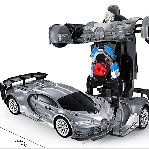 Review Of Woote Child 1/12 Induction Transformer Toy Remote Control Car Robot Charging Children's To...