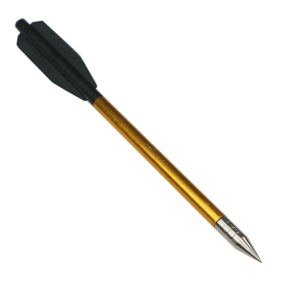 Toparchery Flechas de Ballesta de Aluminio Pernos de Ballesta de Pistola de 6,3 Pulgadas (48 Piezas)