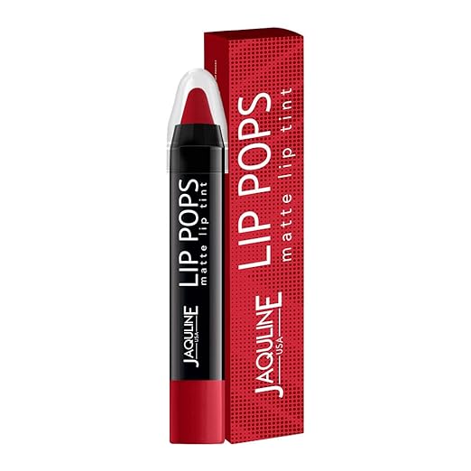 Jaquline USA Lip Crayons Cherry Pop 04 (Matte) at Rs. 159
