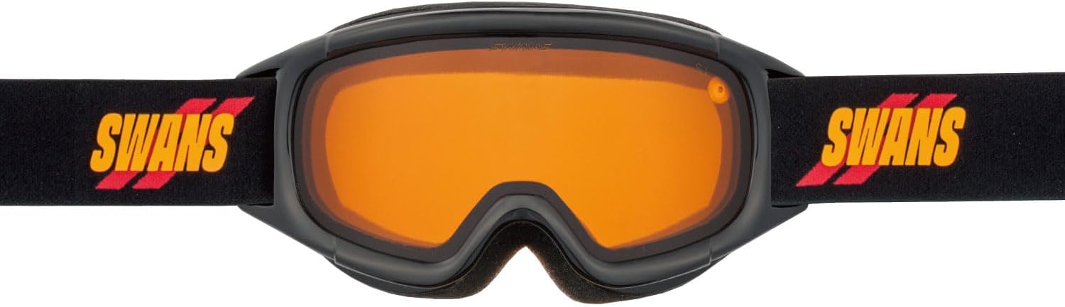 Amazon | [スワンズ] 日本製 スノーゴーグル 子ども用 5-12歳 眼鏡対応