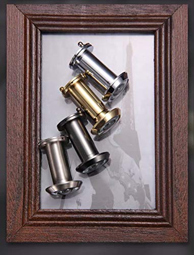 Tpohh 220-Degree Safety Door Viewer With Heavy Duty Privacy Cover For 1-3/8 To 2-1/6 Doors, Antique Bronze #TOP6