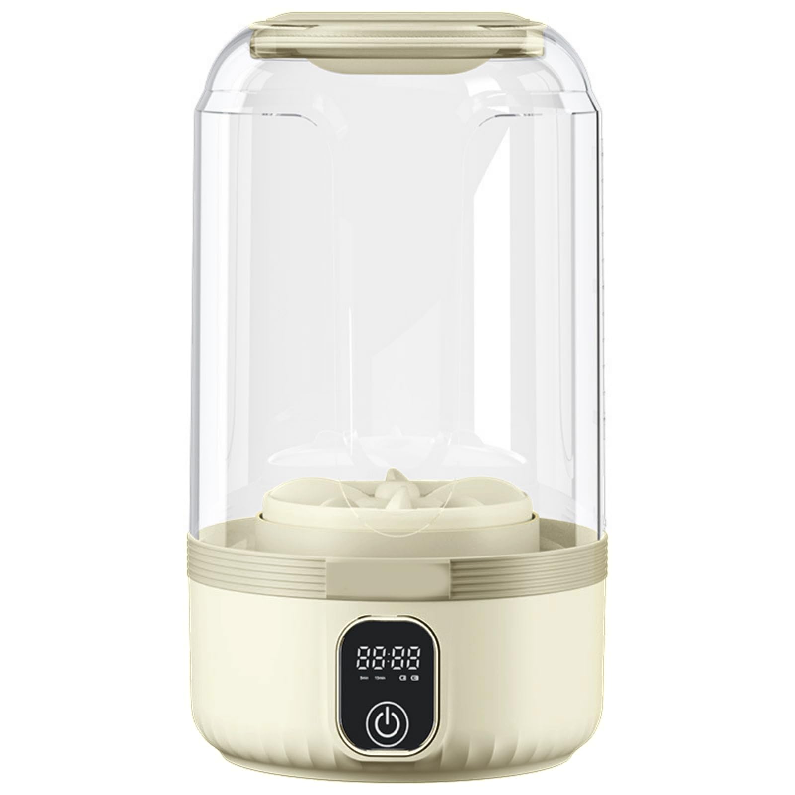 Buxuaaaa Cordless Miniature Laundry Machine Powerful Motor Lightweight Washer for Underwear Socks Small Garments Washing Machine Rechargeable Cordless Small Washing