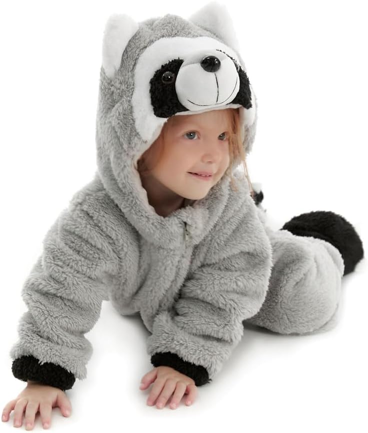 HSCTEK Baby Raccoon Costumes Newborn, Infant & Toddler Boys Girls - Image 4