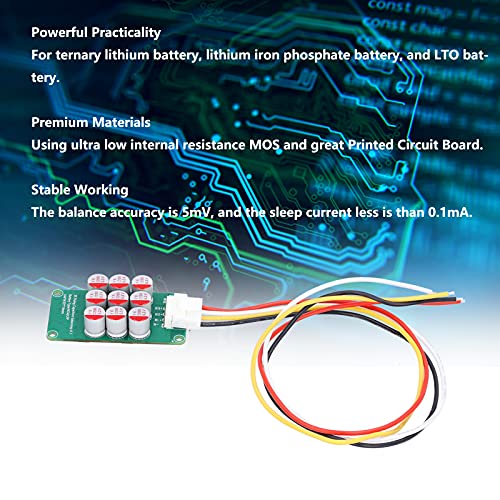 Ecualizador Activo para Baterías Lithium (3S), Equilibrador Energético para Paquetes de Baterías NCM, LFP y LTO, Alta Eficiencia, sin Fuente Externa miniatura 2