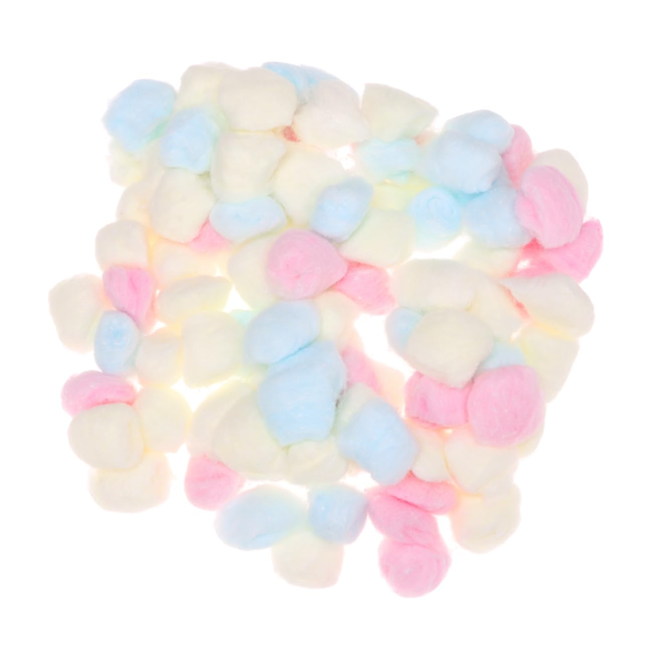 SOESFOUFU Armor Remover Cotton Balls 2 Bags/200pcs Gentle Sanitary for Nail Polish Gel Removal