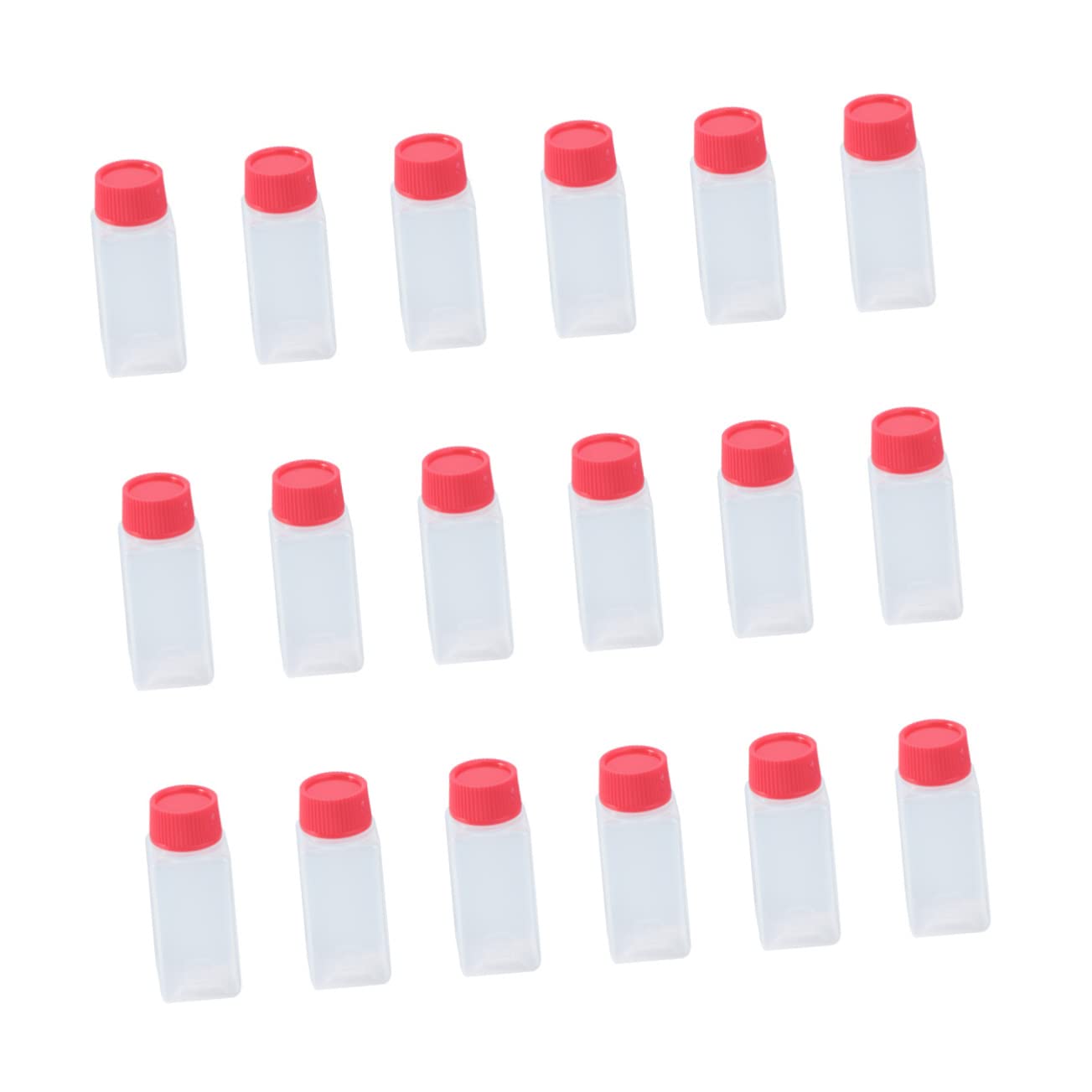 CIYODO 100 Pcs Food Grade Plastic Seasoning Bottles Portable Condiment Dispensers for Sauces Dressings and More Leakproof and Easy to Carry for Outdoor and Travel Use