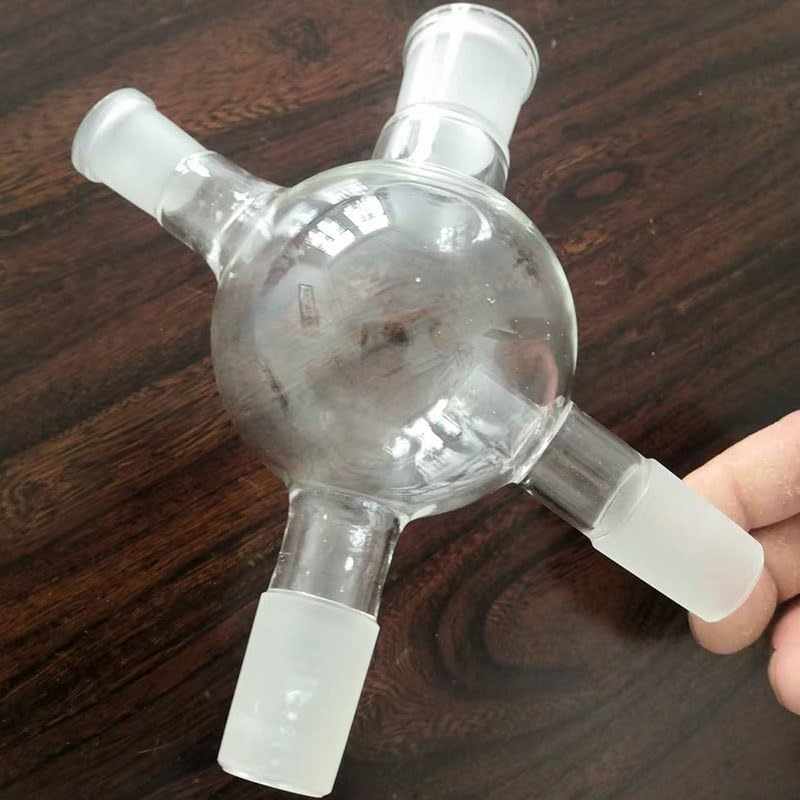 250 ml Vierhals-Rotationsverdampferkolben aus Glass – Laborzubehör for die Destillation