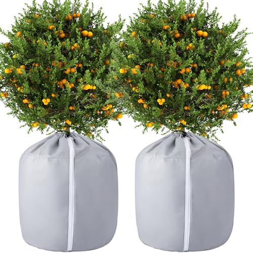 Tlswshsy 2 Pack Plant Winter Protection Pot - 27.6" x