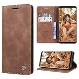 🎐 Die Samsung Galaxy S9 Plus Flip Case bietet 2 Kartenfächer und 1 Geldfach. Kombinieren Sie die Handyhülle und die Brieftasche zu einer.