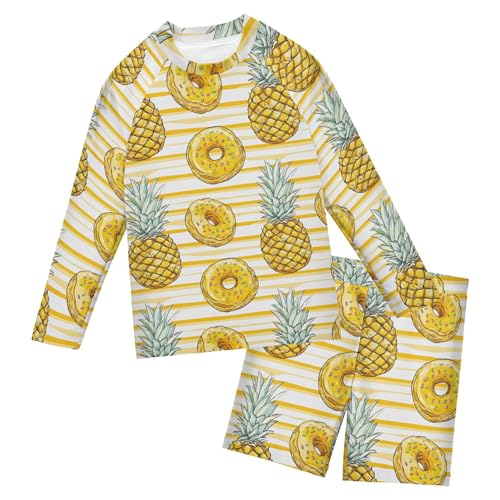 Toddlers and Baby Boys' Swimsuit Trunk and Rashguard Set B0403524