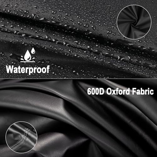 Image of Electric Cooler Cover for Anker SOLIX EverFrost,600D Car Refrigerator Cover Waterproof for EverFrost 2 58L-Ventilator & Storage Pocket