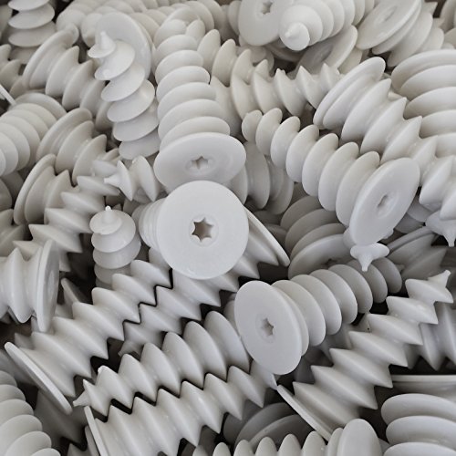 25 Stück imex Dämmstoffdübel 50 x 20 mm Hartschaumdübel Styropordübel Spiraldübel Dübel Isolierdübel
