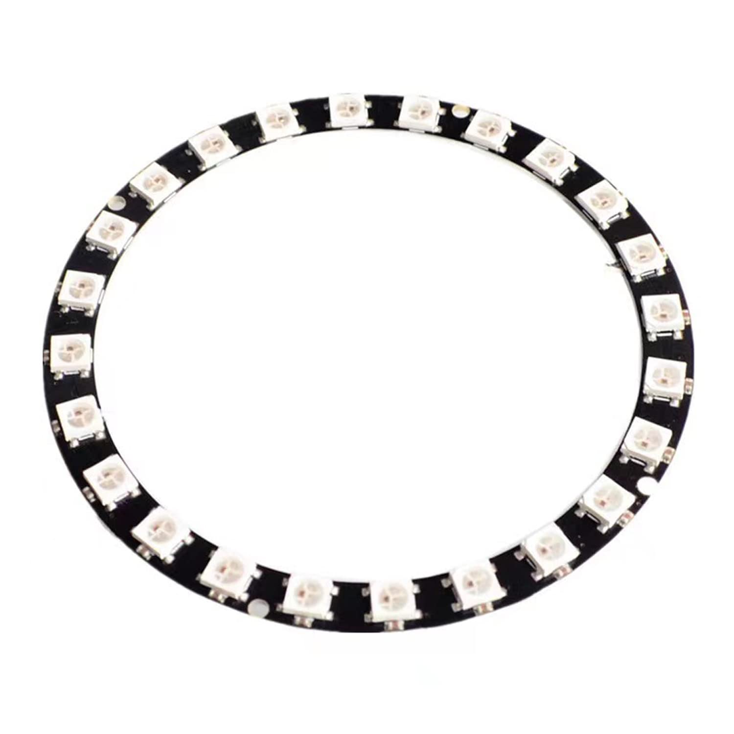 Cam2 Light 24-Bit Ws2812 5050 Rgb Led Ring Lamp With Integrated Drivers 5 Vdc, 7.5Cm Inner Diameter, 8.5Cm Outer Diameter