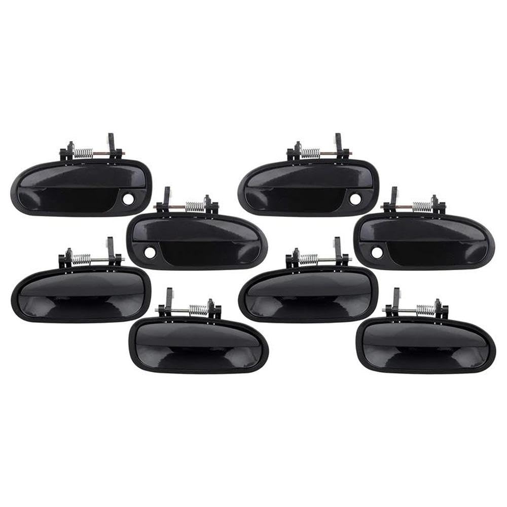 SXQPOCAR 8Pcs Car Outside Exterior Door Handle for Civic for EK3 1996 1997 1998 1999 2000 Replacement Parts