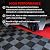 GarageDeck Coin Pattern, Durable Copolymer Interlocking Modular Non-Slip Garage Flooring Tile (24 Pack), Black